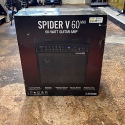 LINE 6 SPIDER V 60 MKII GUITAR AMP + ORIGINAL BOX