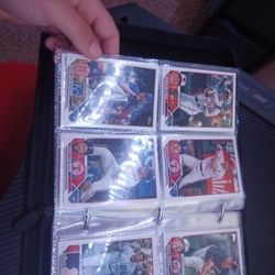 Baseball Cards In A Pokemon Card Book