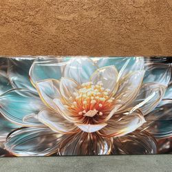 Lotus Portrait frame 