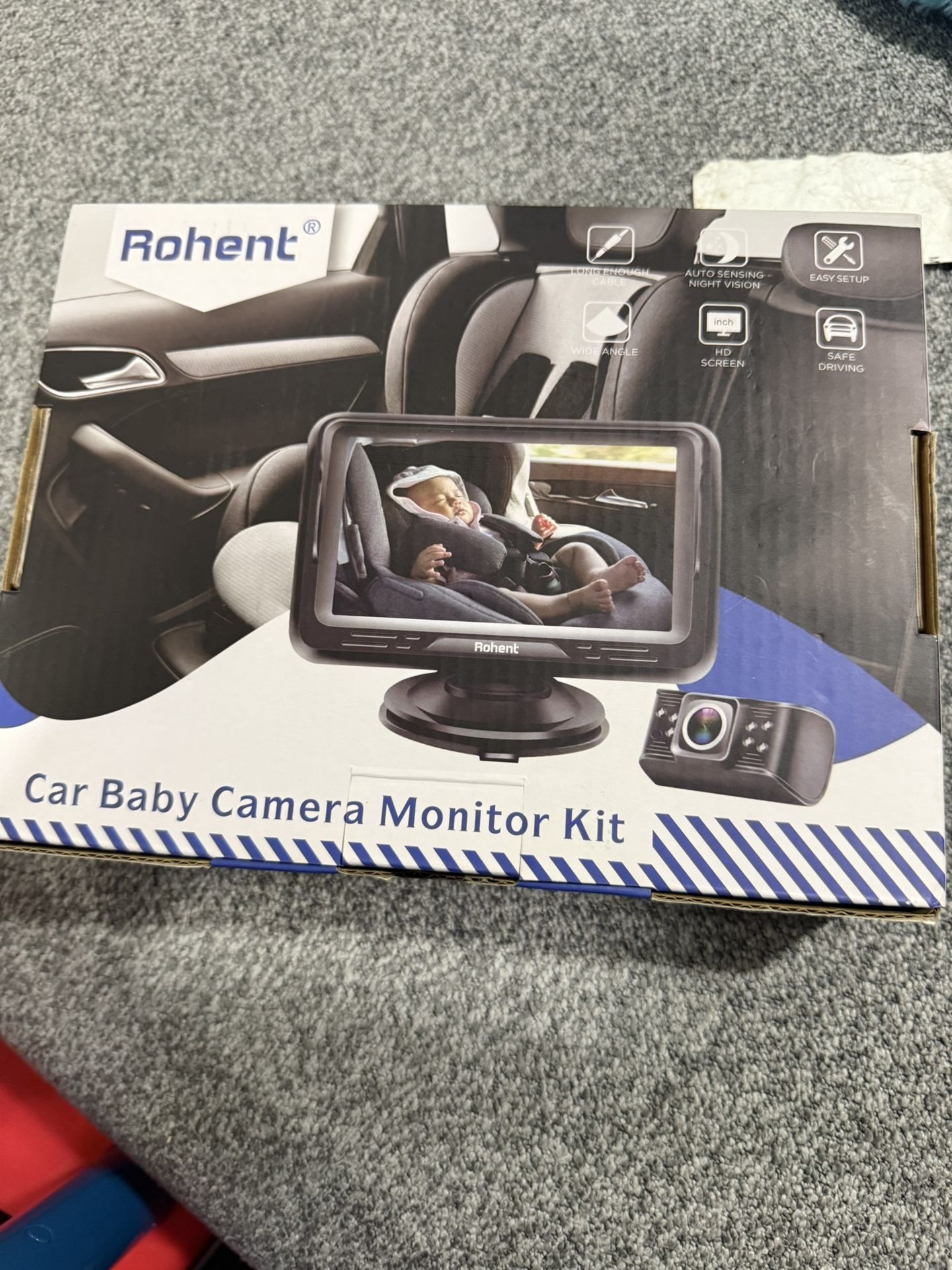 Rohent Car Baby Camper Monitor Kit 