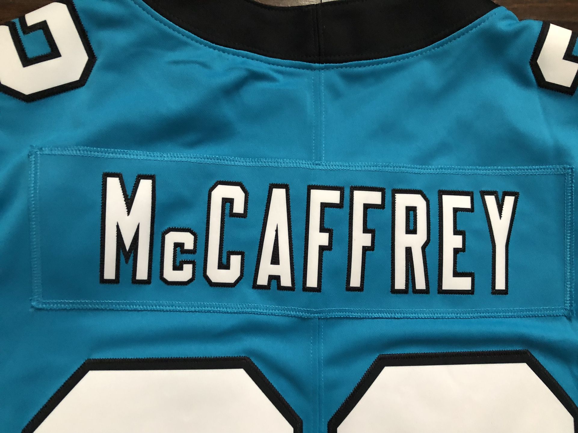 Nike Carolina Panthers Christian McCaffrey #22 Limited Jersey