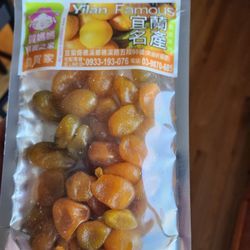 Bag of Yilan Famous Dried Kumquats From Taiwan