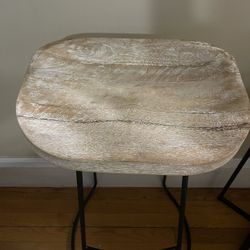 Wood top Stool