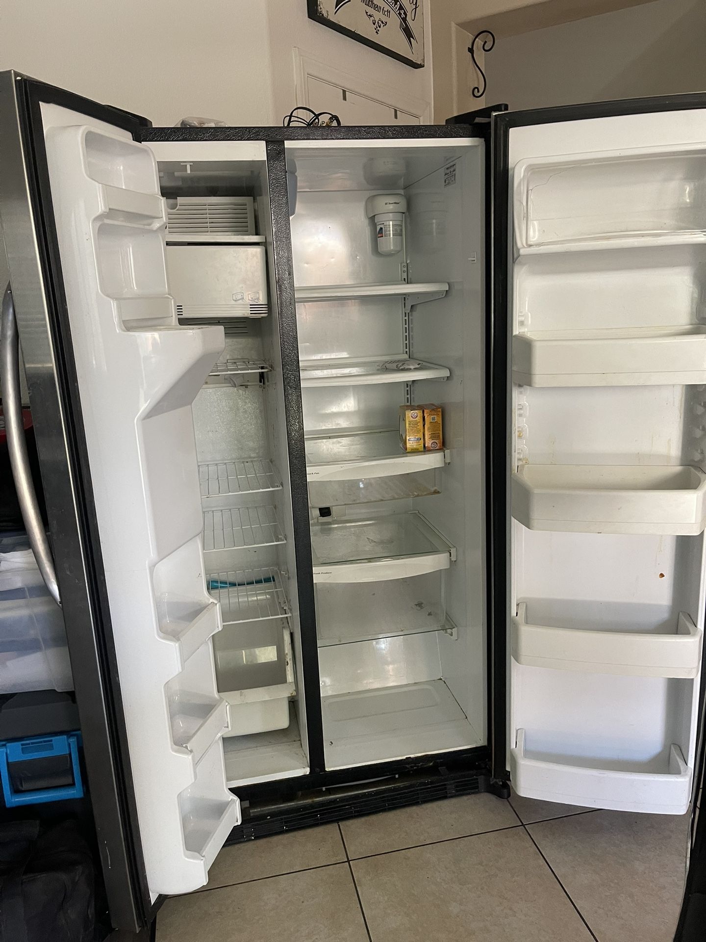GE Stainless Steel Fridge