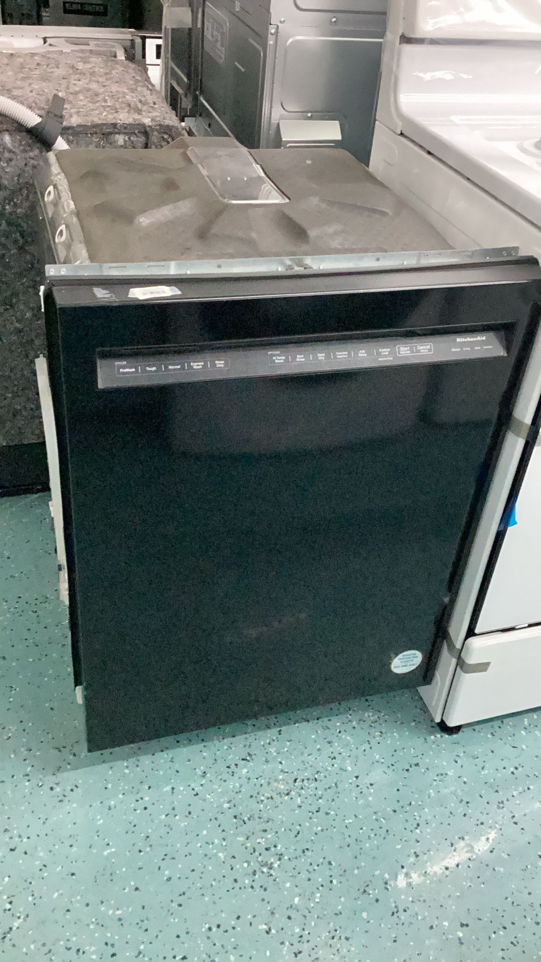 DISHWASHER TOP CONTROL KITCHEN AID BLACK