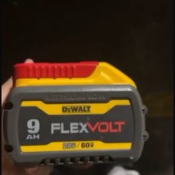 9ah Flexvolt 20V/60V
