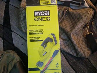 Ryobi one 18v cordless shear / shrubber