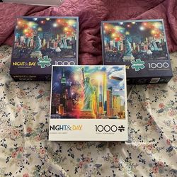 3-Statue Of  Liberty 1000 Piece Puzzles