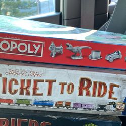 Monopoly & Ticket To Ride