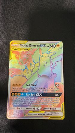 Zekrom and pikachu tagteam