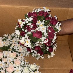 flower arrangements (artificial)