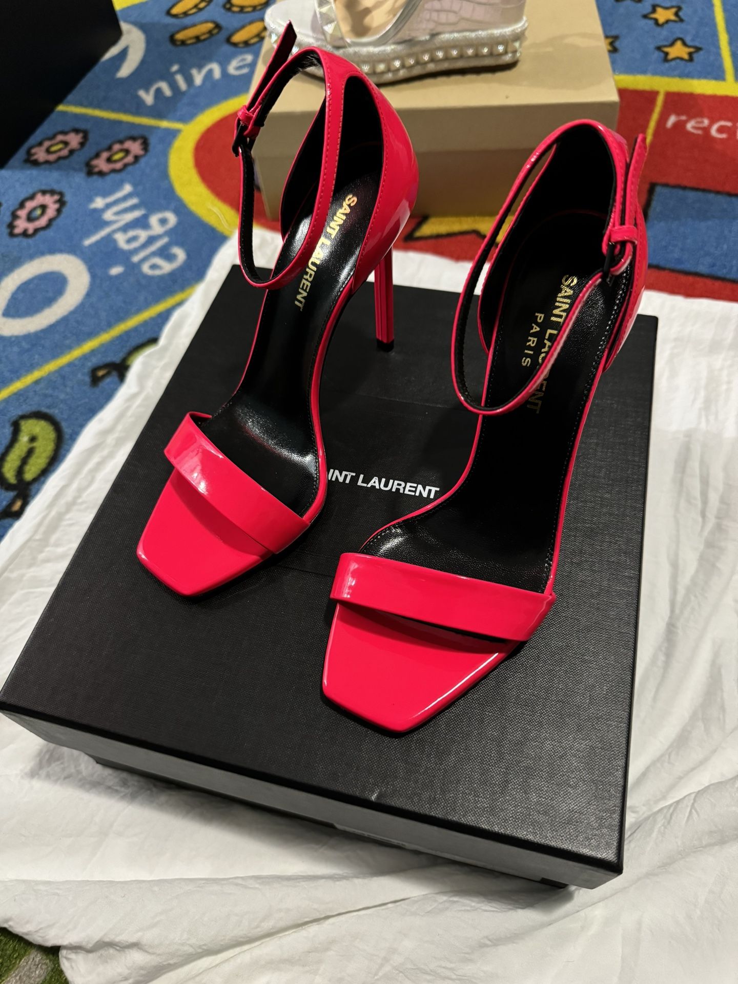 Saint Laurent Pink Heels