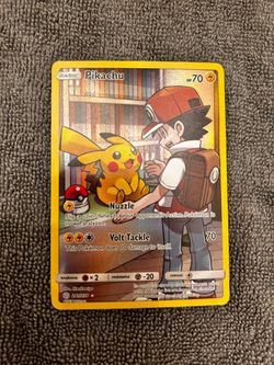 Cosmic Eclipse Pikachu 241/236 Secret Rare Full Art Holo 2019 English