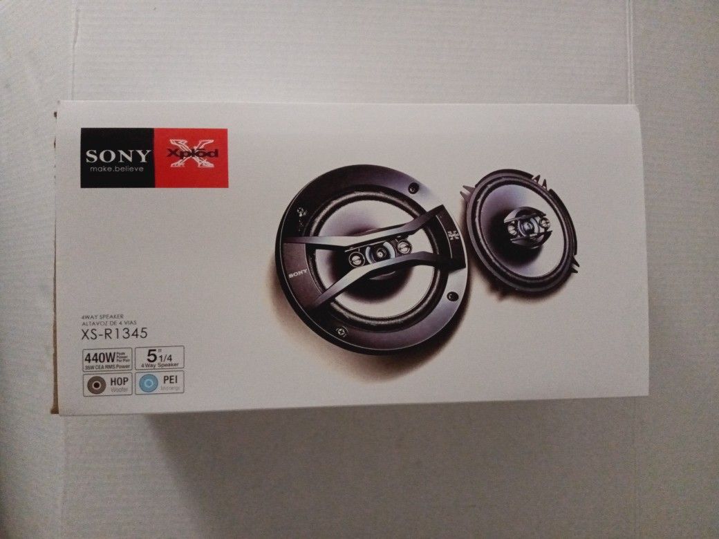 Sony Xplod 5"1/4 Speakers New In The Box
