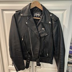 Genuine Leather Jacket By FMC, size Small