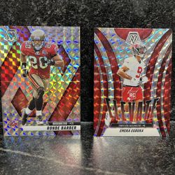 Buccaneers Mosaic Pair Football Cards (Barber & Egbuka)