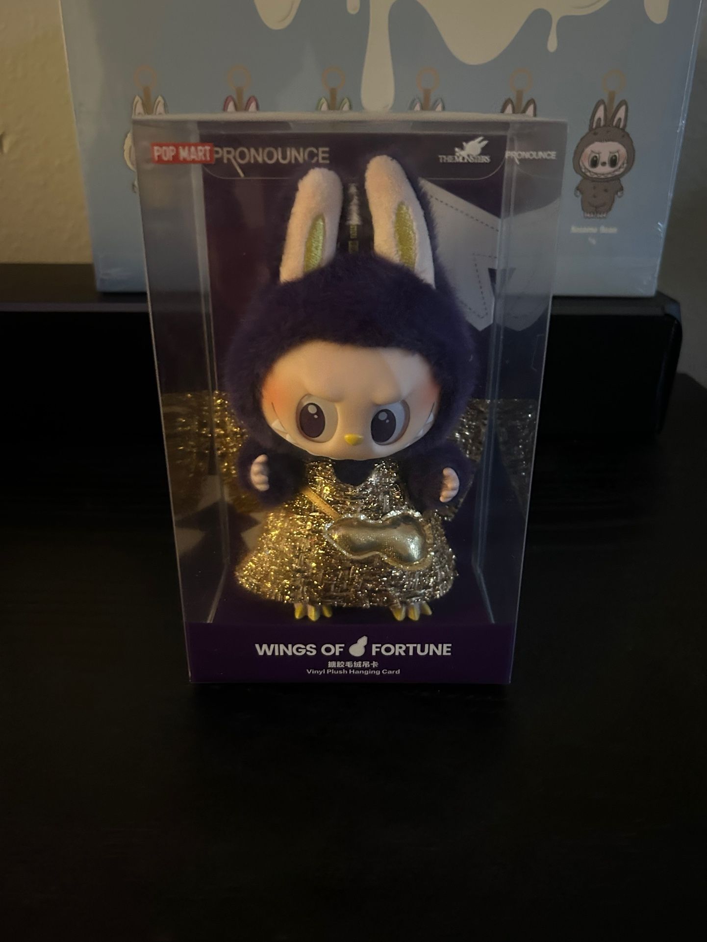 LABUBU * PRONOUNCE - WINGS OF FORTUNE Vinyl Plush Hanging Card