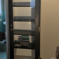 Vintage Cabinet With Drawer + Shelves