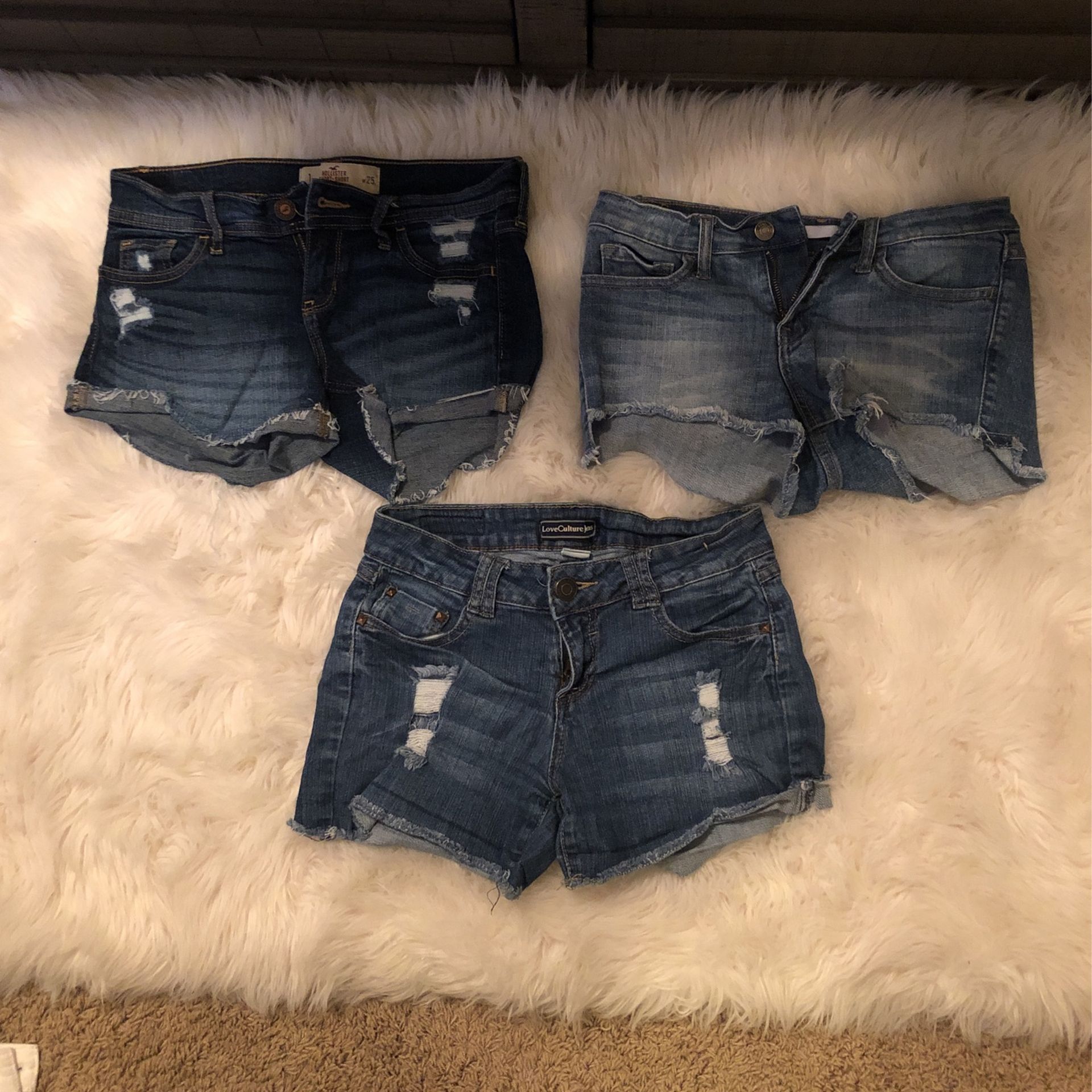 Jean Cut Off Shorts