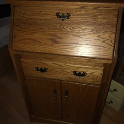 Small Drop Front Desk