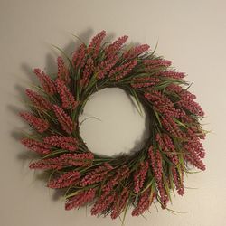 Floral Wreath-Pink 