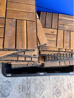 Patio tiles