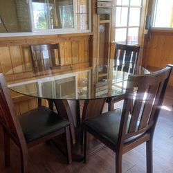 Glass Dining Table 