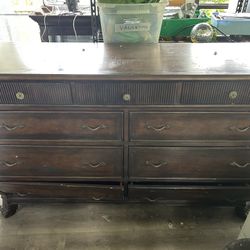 Heavy Wood Dresser
