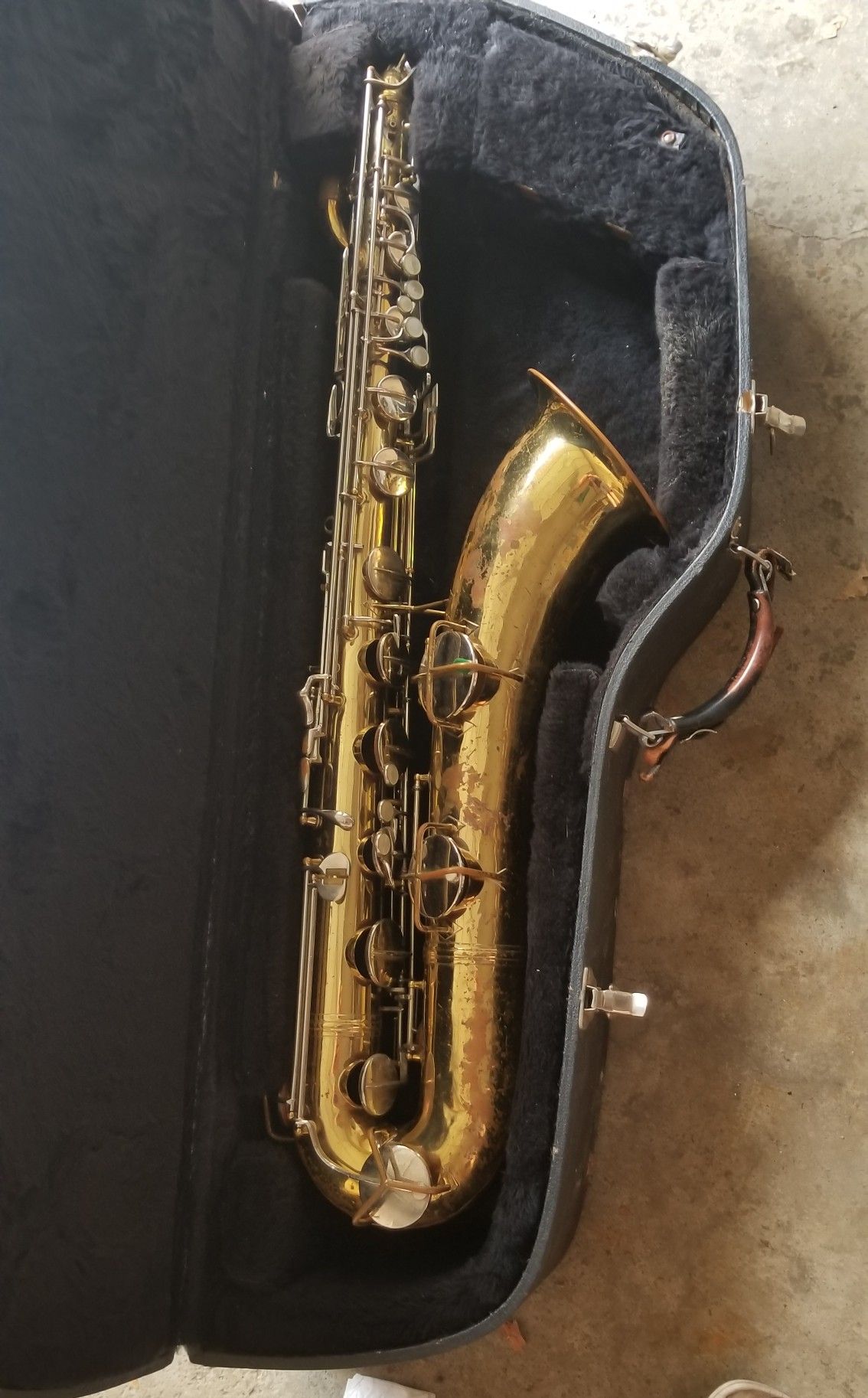 Vintage 1968 Conn 12m Baritone Saxophone