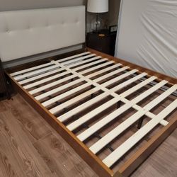 Queen Bed Frame and Low Profile Platform