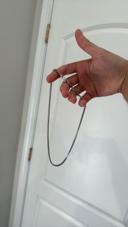 Men’s Stainless Steel necklace 3mm