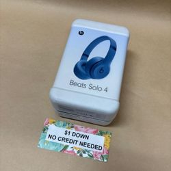 Beats Solo 4 Bluetooth Headphones New - Pay $1 today and pay the rest later -