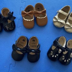 Baby Girl Size 2 Shoe Bundle 