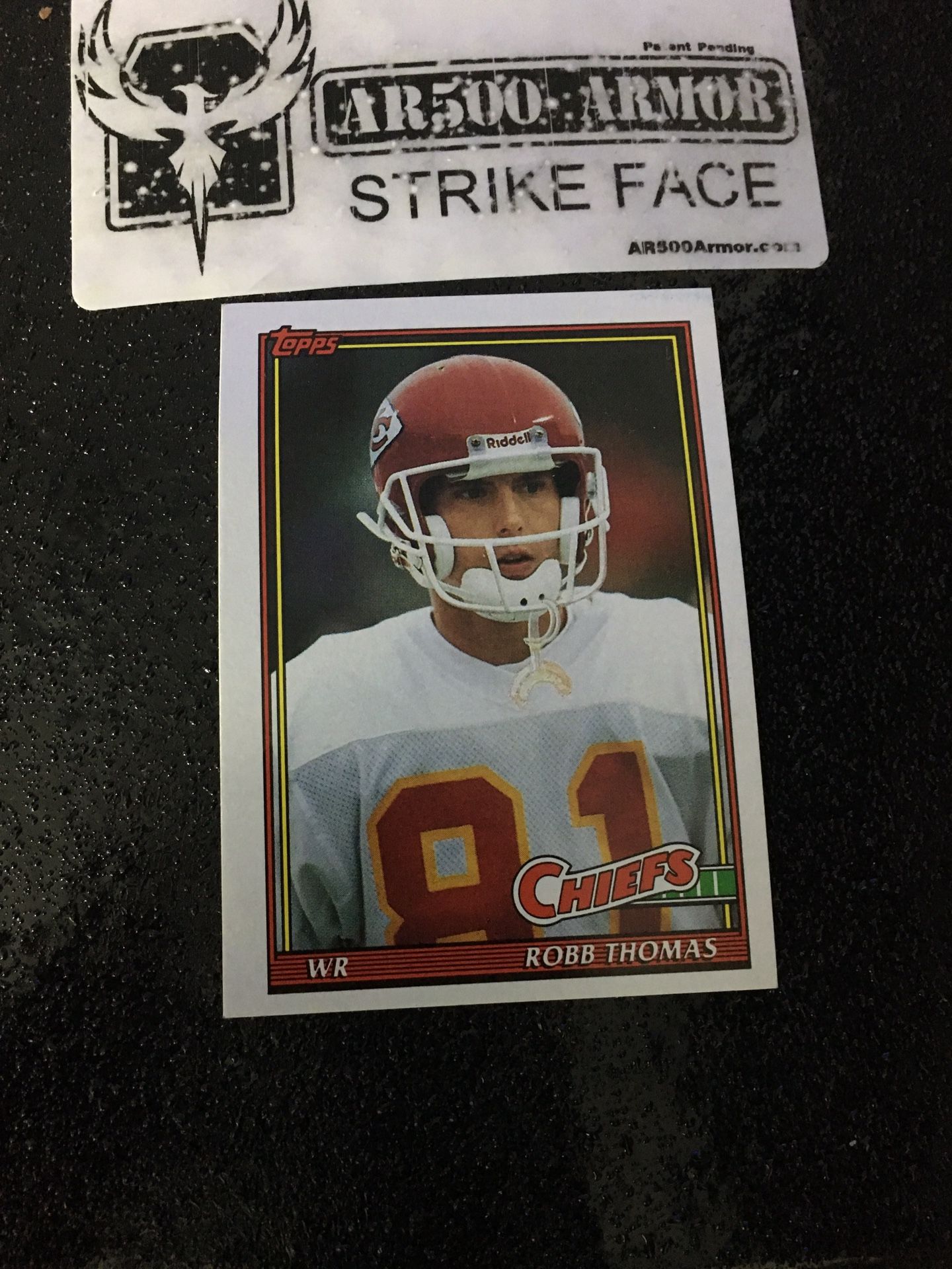 Chiefs football card