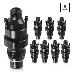 8PCS (0432217  255) 1040166 6.5L Turbo Diesel Marine Injectors Fuel Injector Compatible with GM Chevy 1(contact info removed) OSD311 150bar