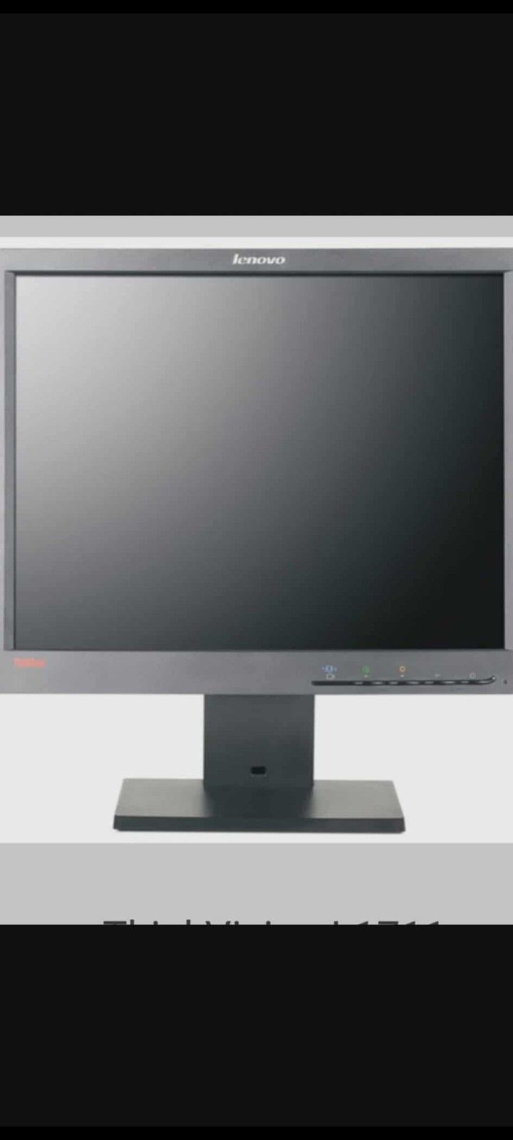 Monitor LCD Lenovo ThinkVision
17" pulgadas.
Nuevo caja abierta.