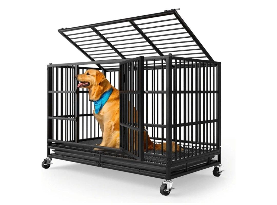 48" Heavy Duty  Dog Crate