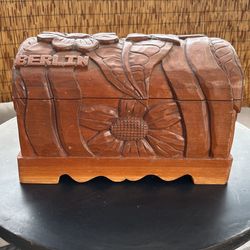 Wood Box Chest