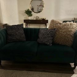 Green Chesterfield Sofa