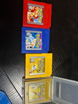 Nintendo Game Boy Color + Pokémon Red, Blue, Yellow & Gold – Tested