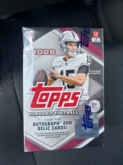 2026 Topps Flagship Football Blaster Box I have 8 of these