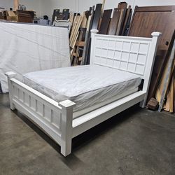 Full bed and mattress