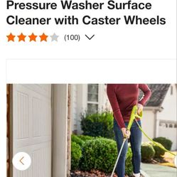 pressure washer surface cleaner