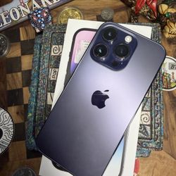Iphone 14 Pro 128Gb Deep Purple Unlocked 