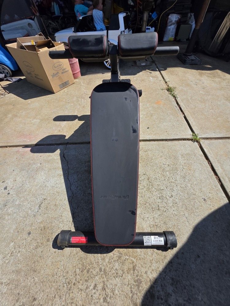 Exercise And Weight Bench