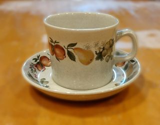 Wedgwood Quince Cup And Saucer Sets