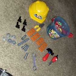 Disney Junior Mickey Mouse Handy Helper Tool Bucket