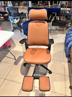 Premium Ergonomic Office Chair with Headrest & Leg Rest