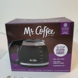 Mr. Coffee 12 Cup Replacement Carafe Decanter No 179987 New in Box. Condition is "New". 
Brand New in the Original Box.

Brand:    Mr. Coffee

Item:  
