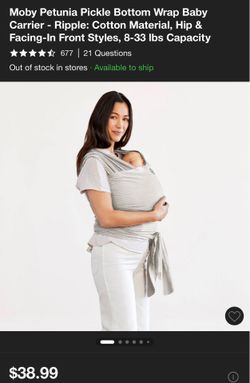 Baby wrap carrier